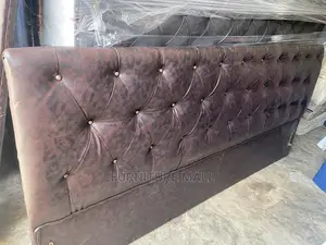 Quality Leather Bed With Mattress. Queensize . Free Deliv