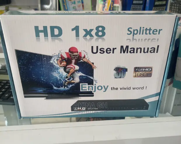 1x8 Port Hdmi Splitter