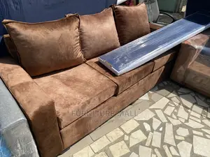 Brown 3in1 Sofa. Quality. Free Delivery