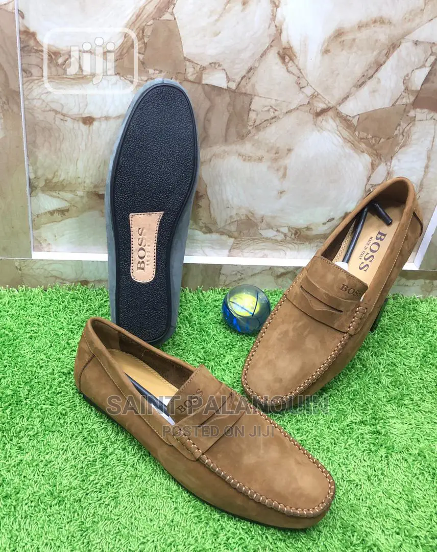 Brown Hugo Loafers