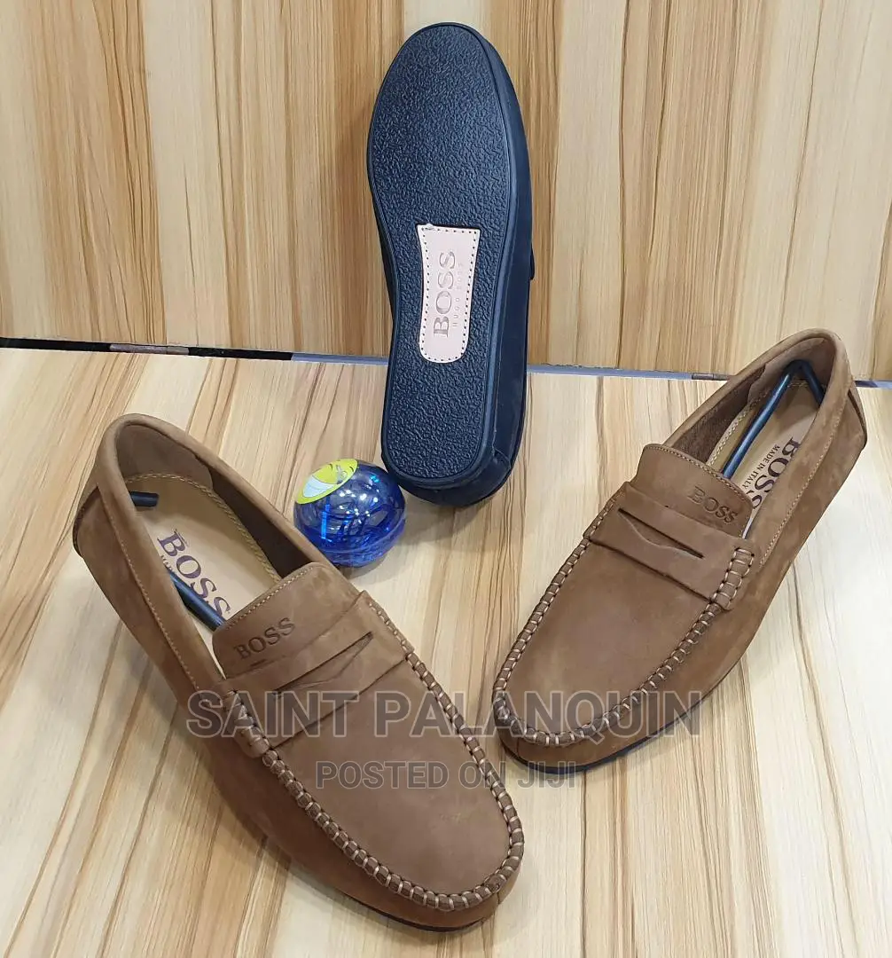 Brown Hugo Loafers
