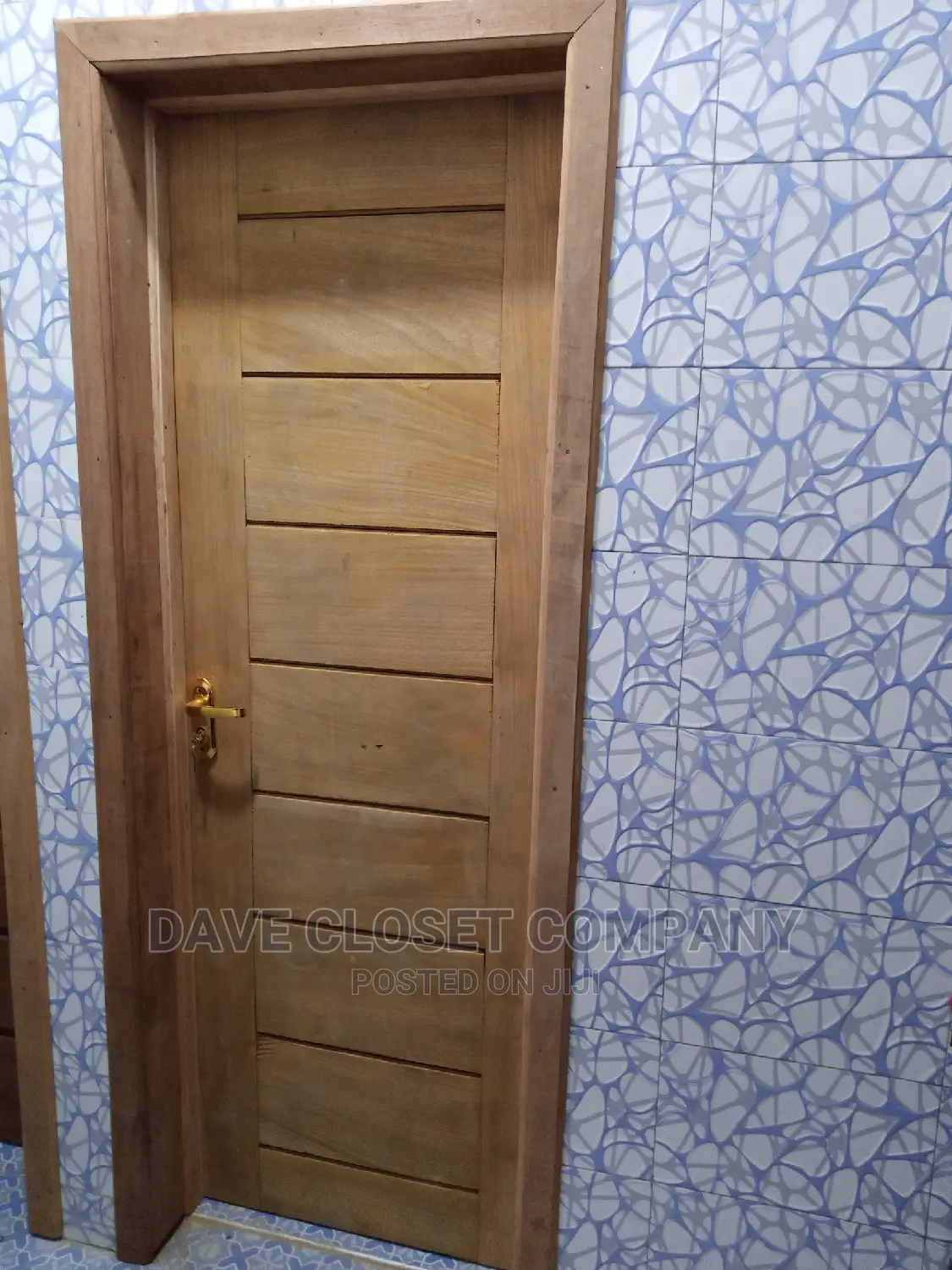 Solid Afromosia Wooden Doors
