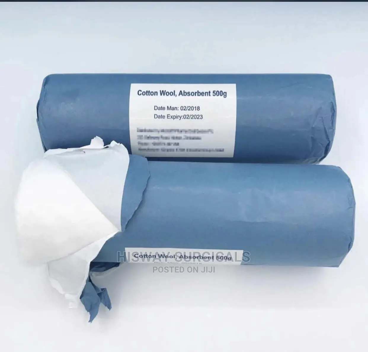 Cotton Wool 500g Available
