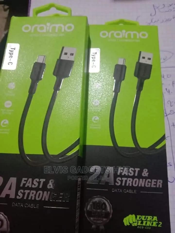 Oraimo 2a Fast Charging Type-C Cable