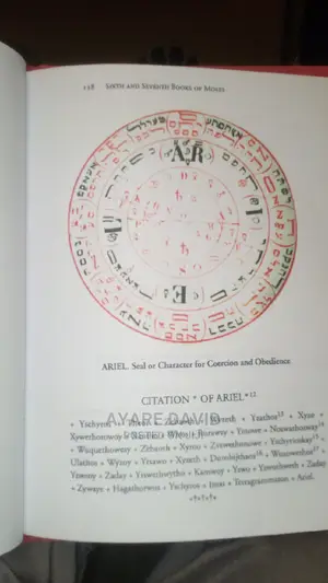 Original 6 and 7 Books of Moses.
