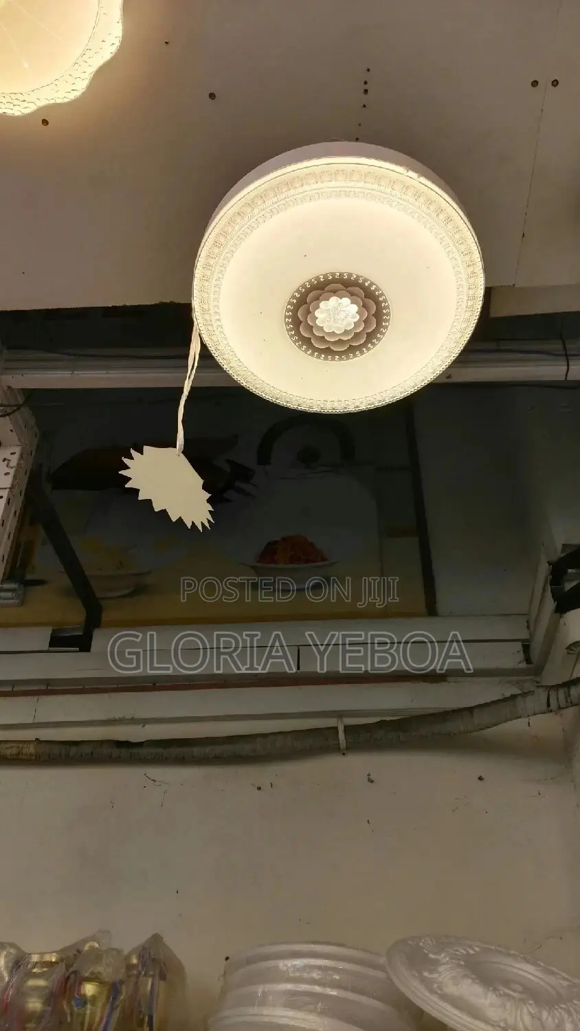 Ceiling LED Light With Fan