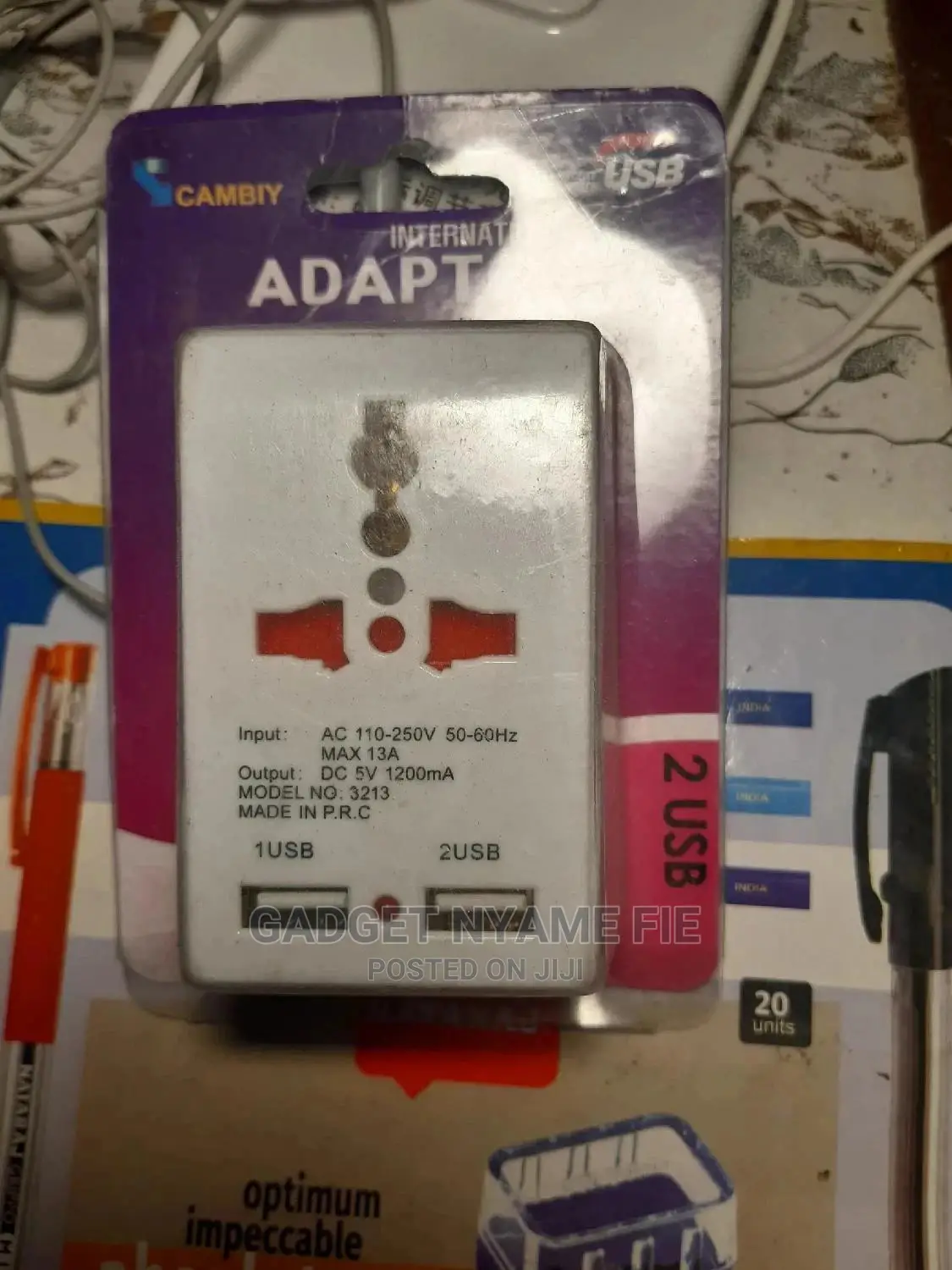USB Travel Adapter(2 Usb)