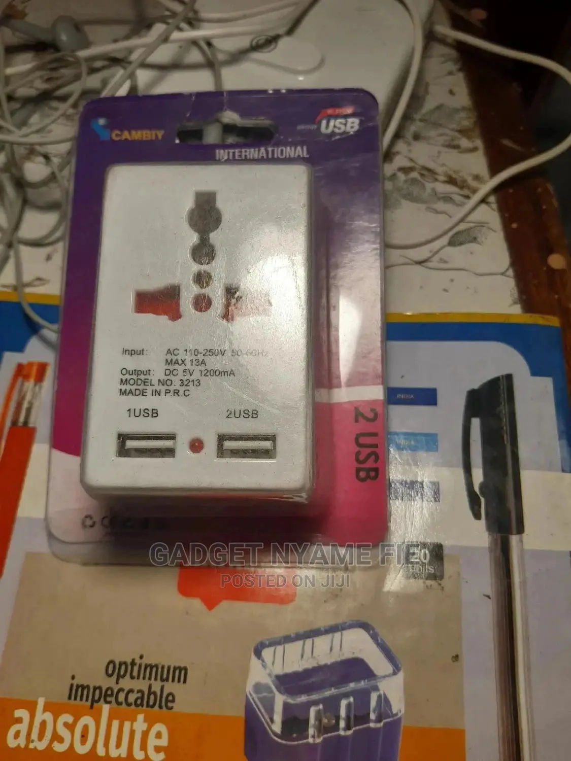 USB Travel Adapter(2 Usb)
