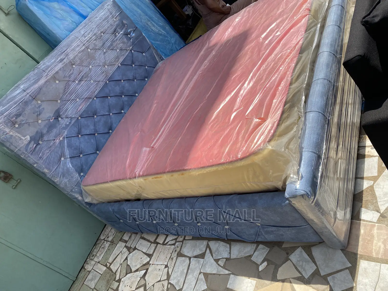 Local Queensize Bed Plus Mattress . Free Delivery