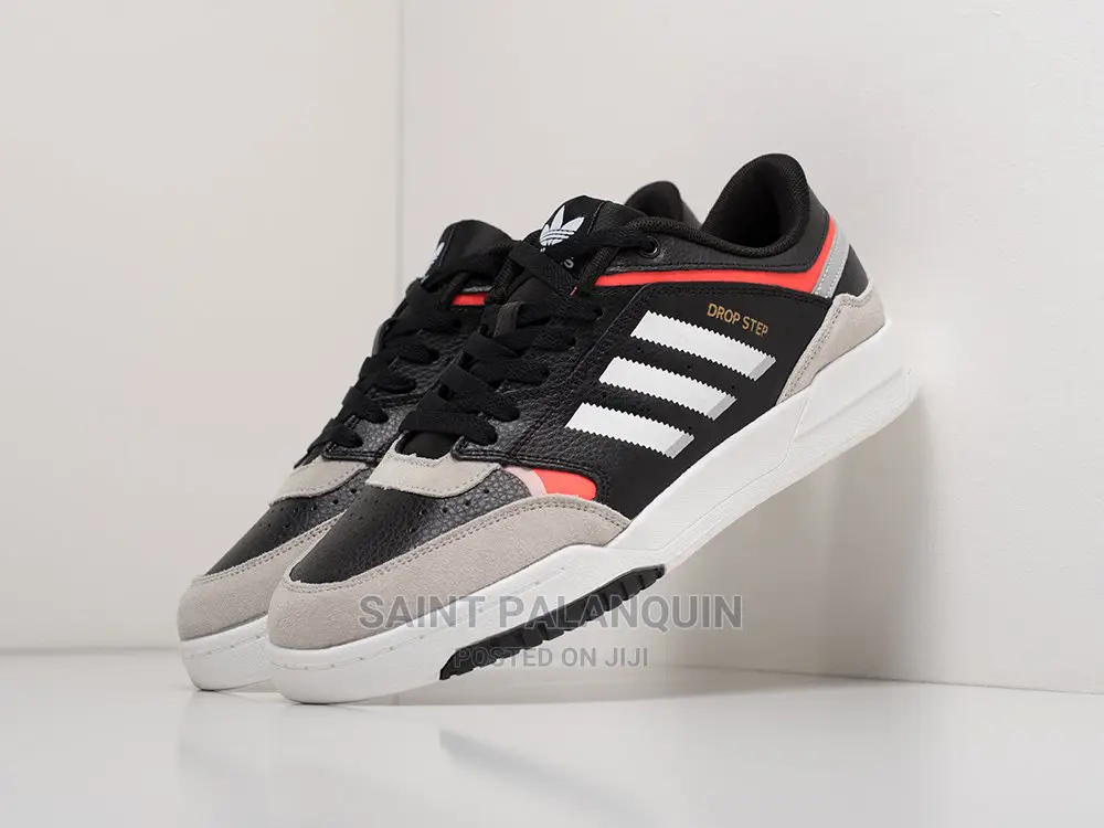 Adidas Black Drop Step Sneaks