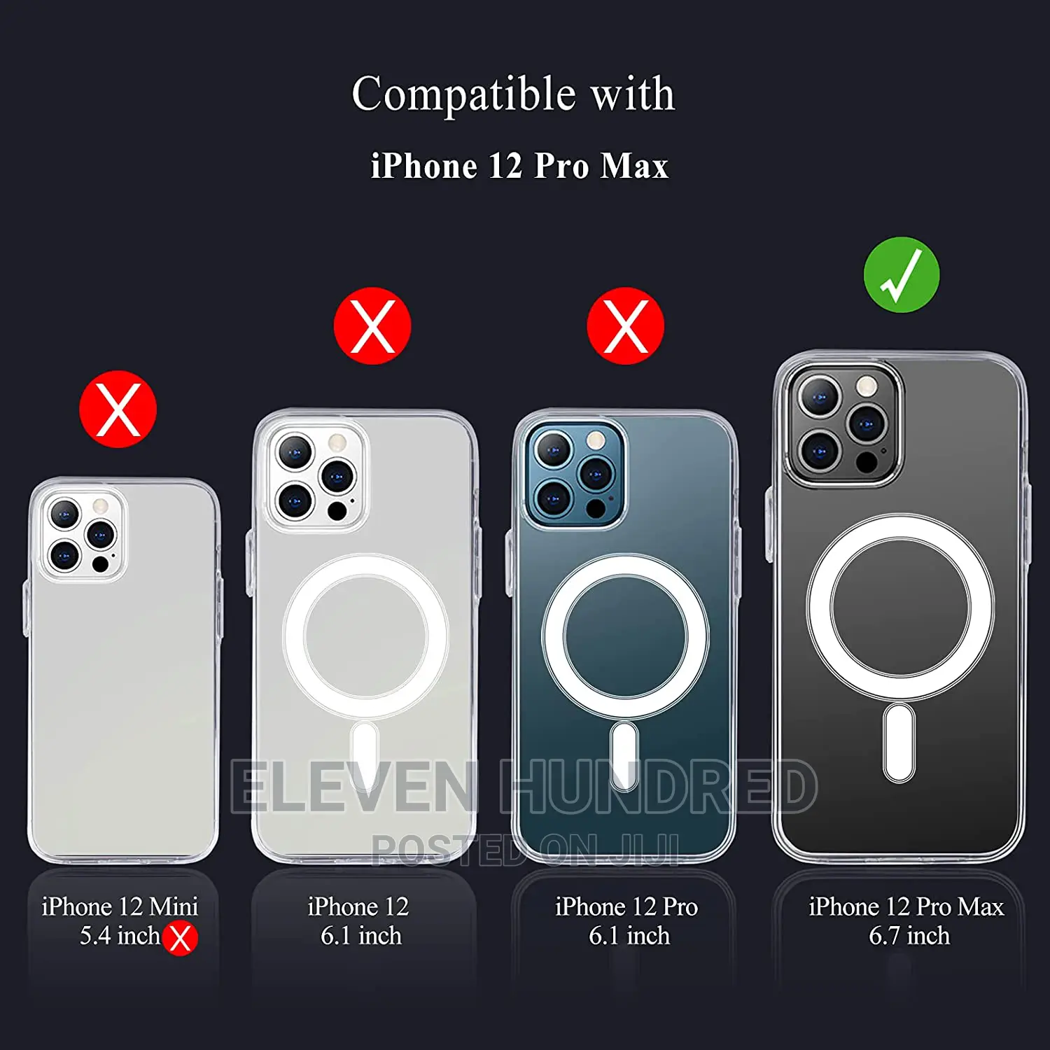 12 Pro Max Mag-Safe Charging Case