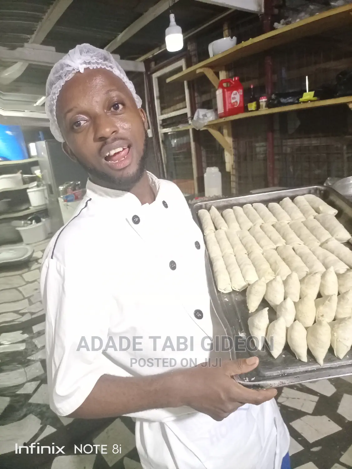 Am a Professional Chef Adade and Am 31years I Love Cooking