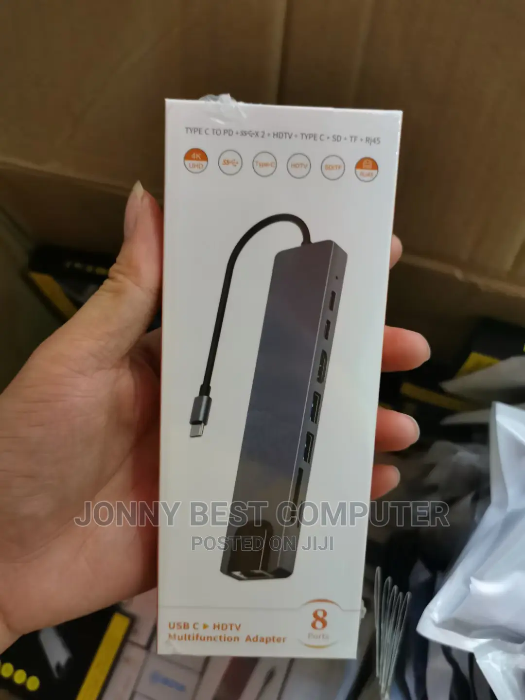 Type C 8 in 1 HDMI