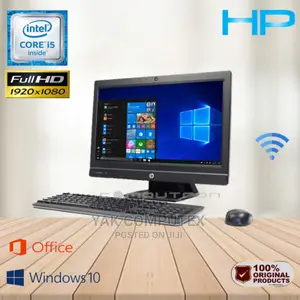 Desktop Computer HP ProOne 600 G3 8GB Intel Core I5 HDD 500GB