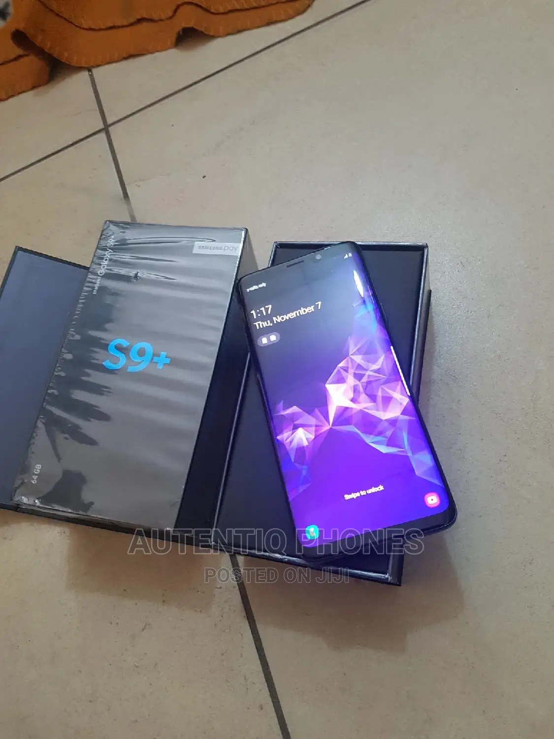 New Samsung Galaxy S9 Plus 64 GB Black