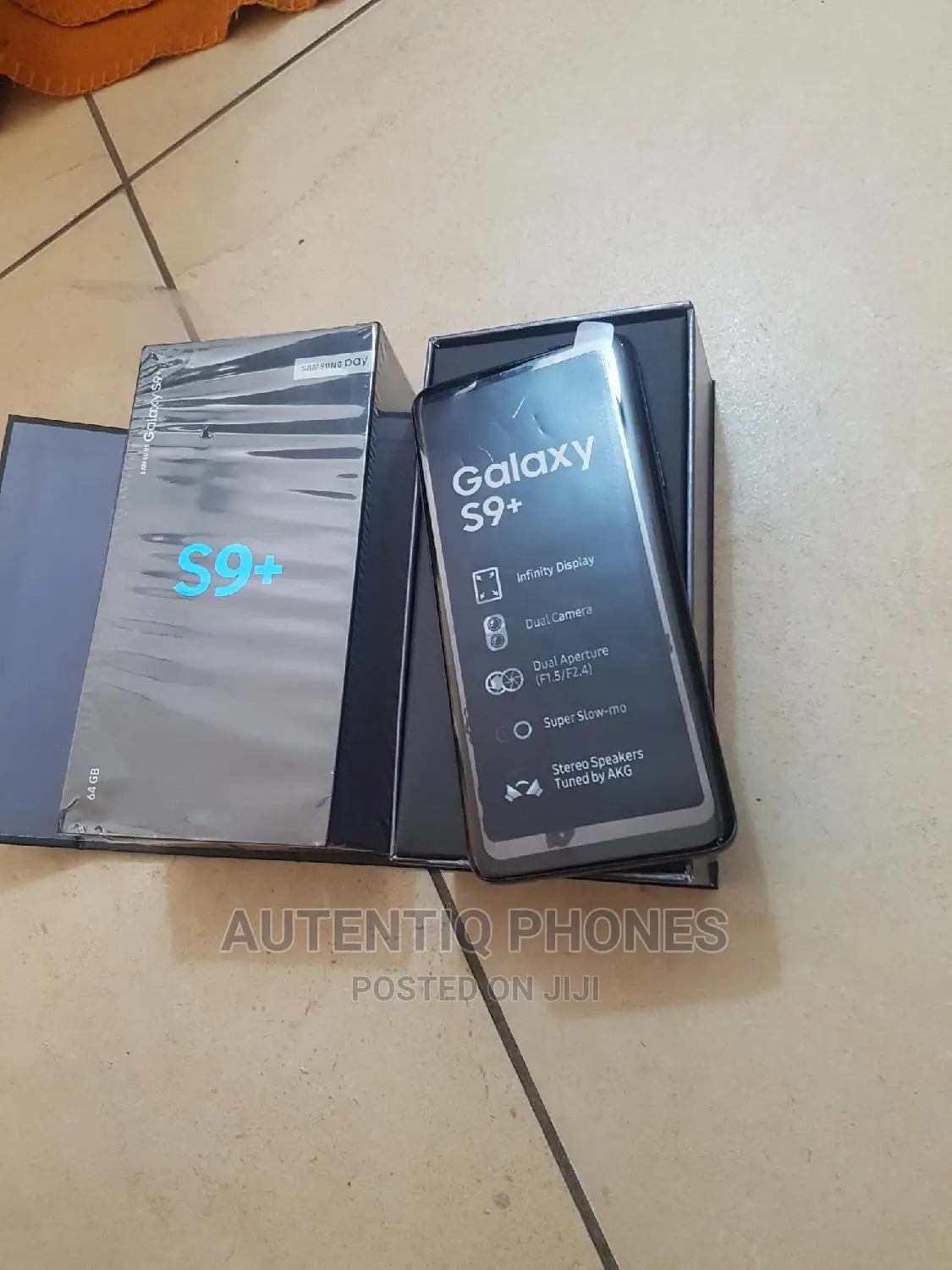 New Samsung Galaxy S9 Plus 64 GB Black