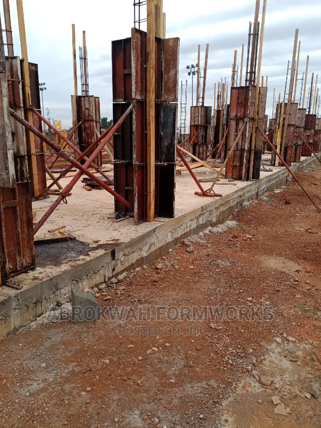 Decking Formwork/Steel Decking/Woods/Props/Scaffold/Pillars