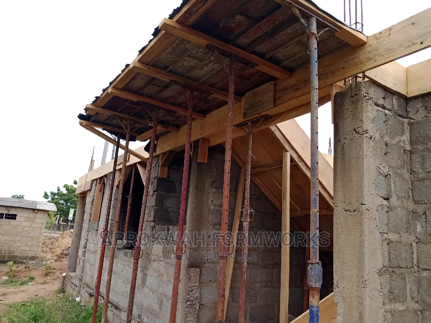 Decking Formwork/Steel Decking/Woods/Props/Scaffold/Pillars