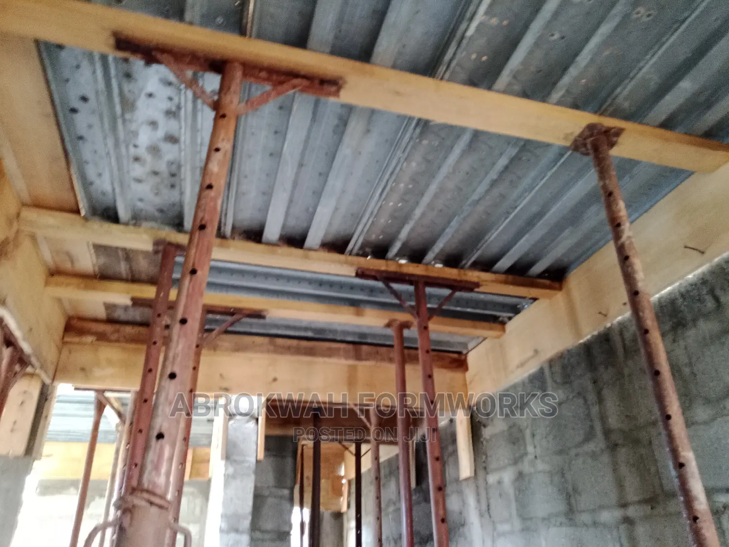 Decking Formwork/Steel Decking/Woods/Props/Scaffold/Pillars