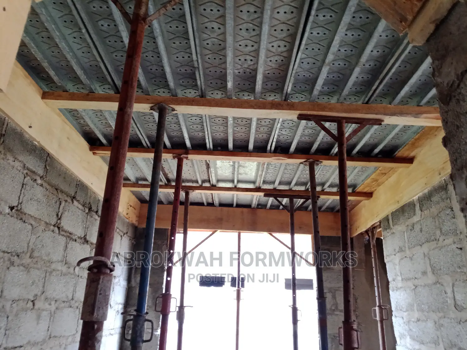 Decking Formwork/Steel Decking/Woods/Props/Scaffold/Pillars