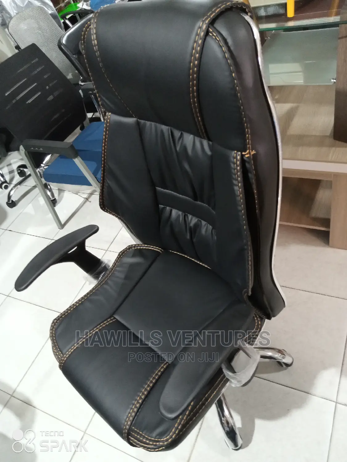 High Back Leather Chair