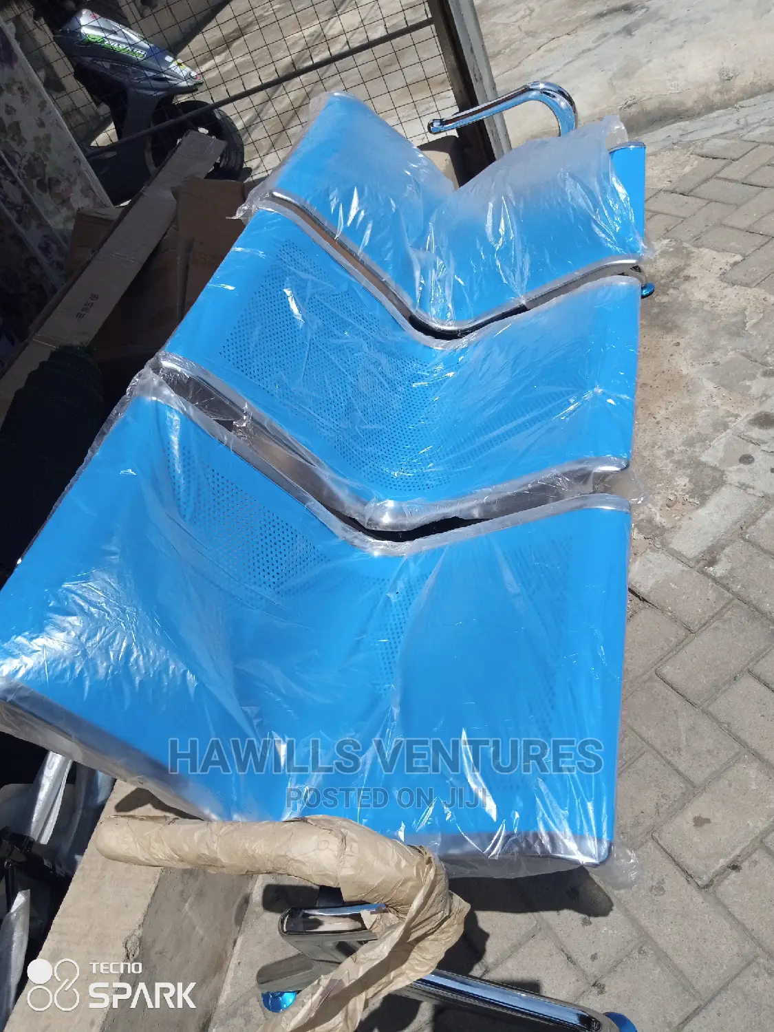 Metal Chair for Banking Hall