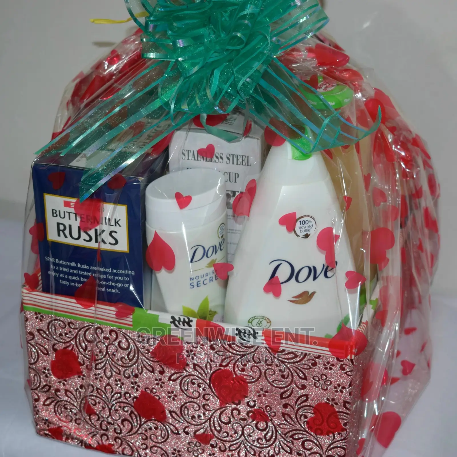Spa Gift Basket for Birthday Girl
