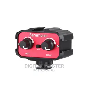 Two Channel Audio Adaptor (Saramonic Sr-Ax100)