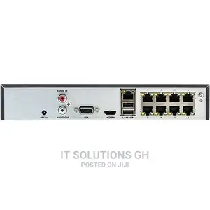 Photo - NVR Hikvision 8 Channel Poe IP HD Network Ds-7108ni-q1/8p