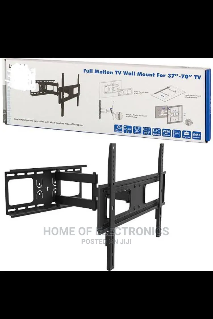 New in Box TV Wall Mount Tilt Swivel Bracket Fit - 32" - 70"