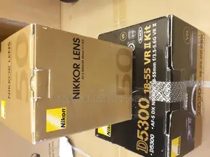 Nikon D5300 Digital Camera With Nikon 50mm F/1.8 Lens