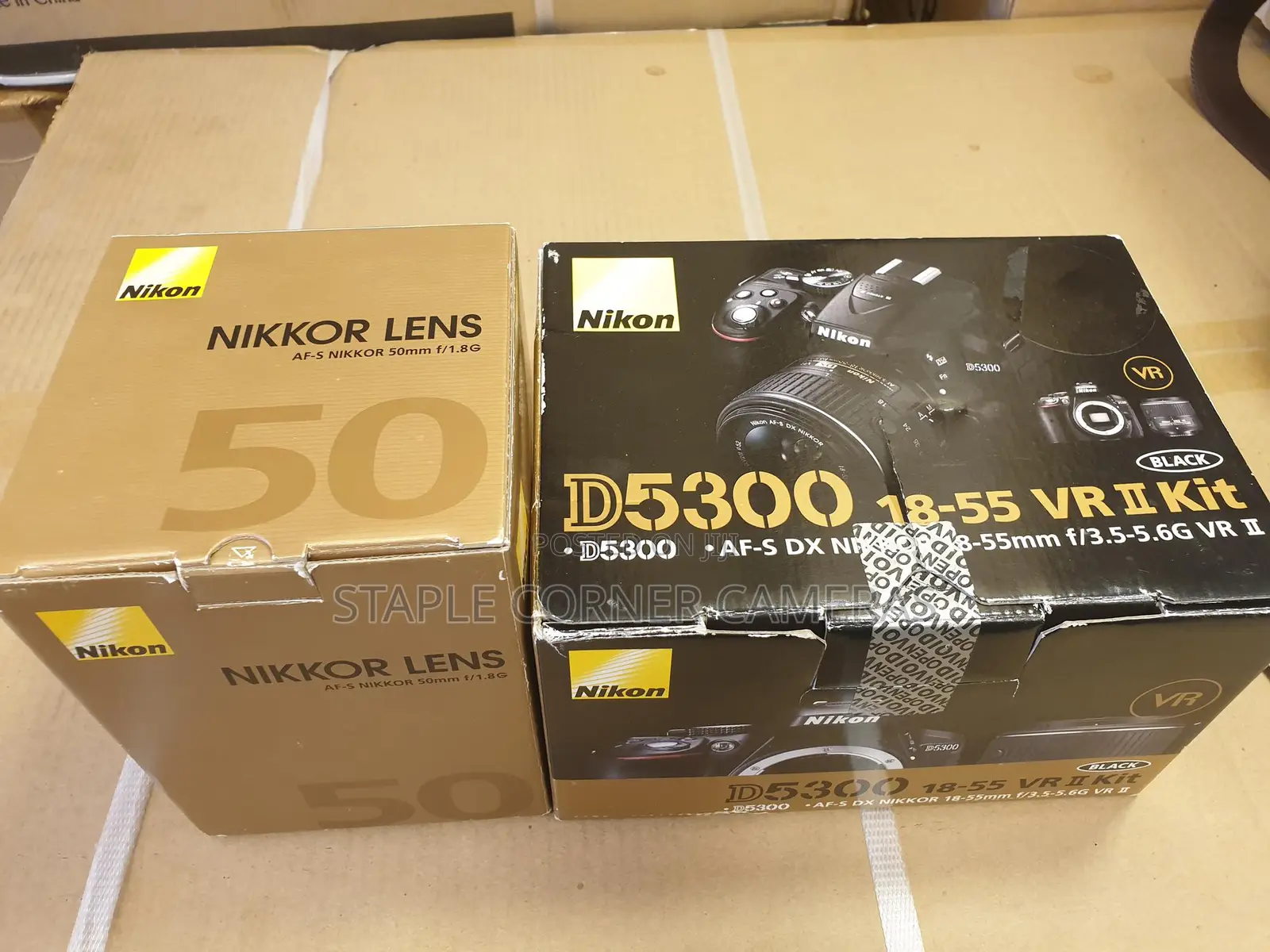 Nikon D5300 Digital Camera With Nikon 50mm F/1.8 Lens