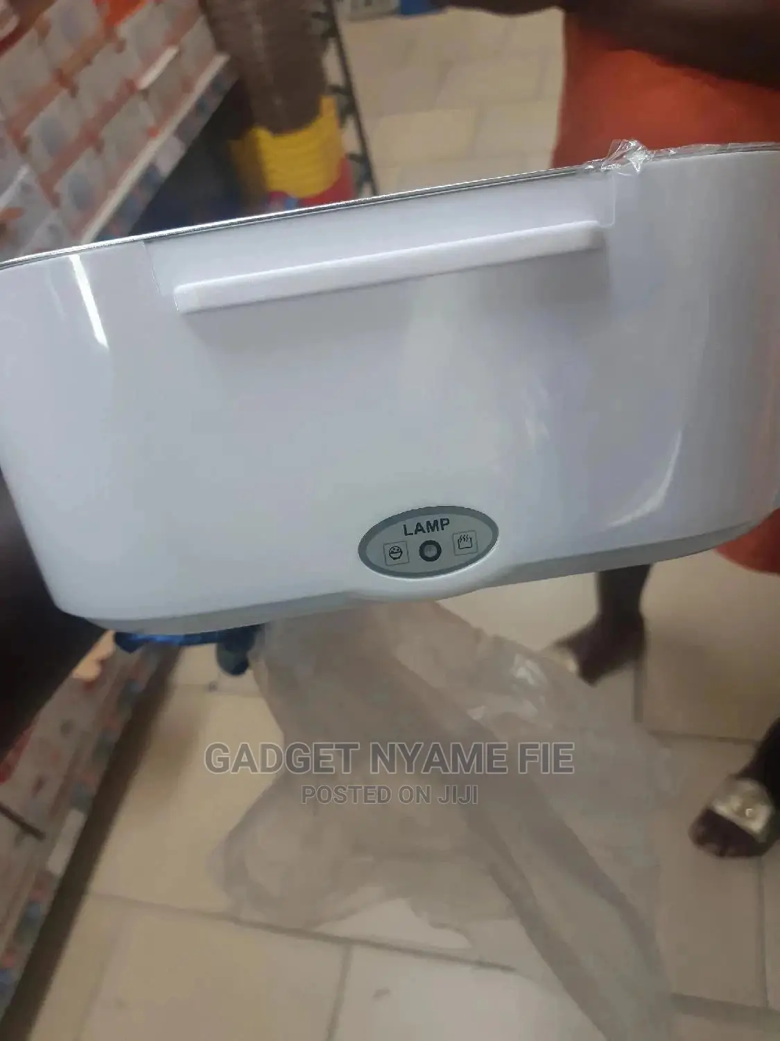 Electric Lunch Box (Plastic and Stainless Steel)