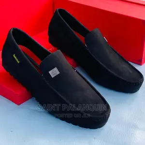 Suede Loafers