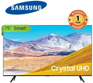 Samsung 75" TU8000 HDR Smart 4K TV With Tizen OS Black