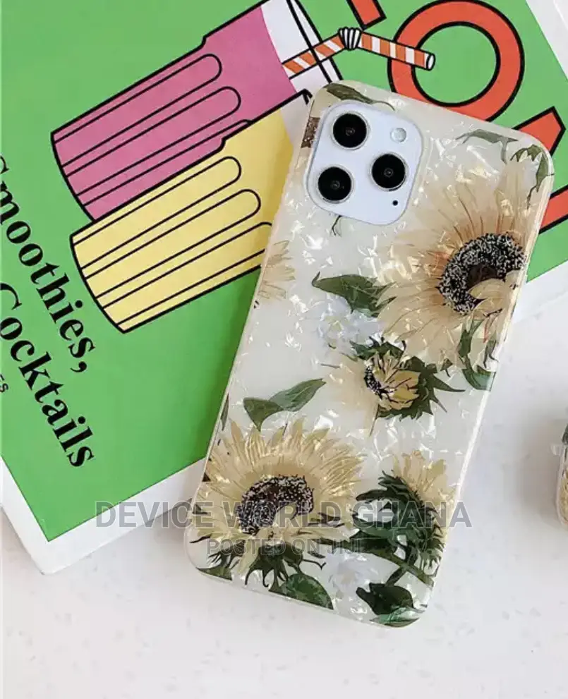 Floral Design Case for iPhone 12promax 12pro 12