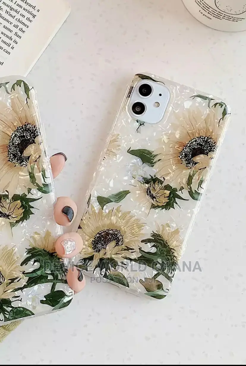 Floral Design Case for iPhone 12promax 12pro 12