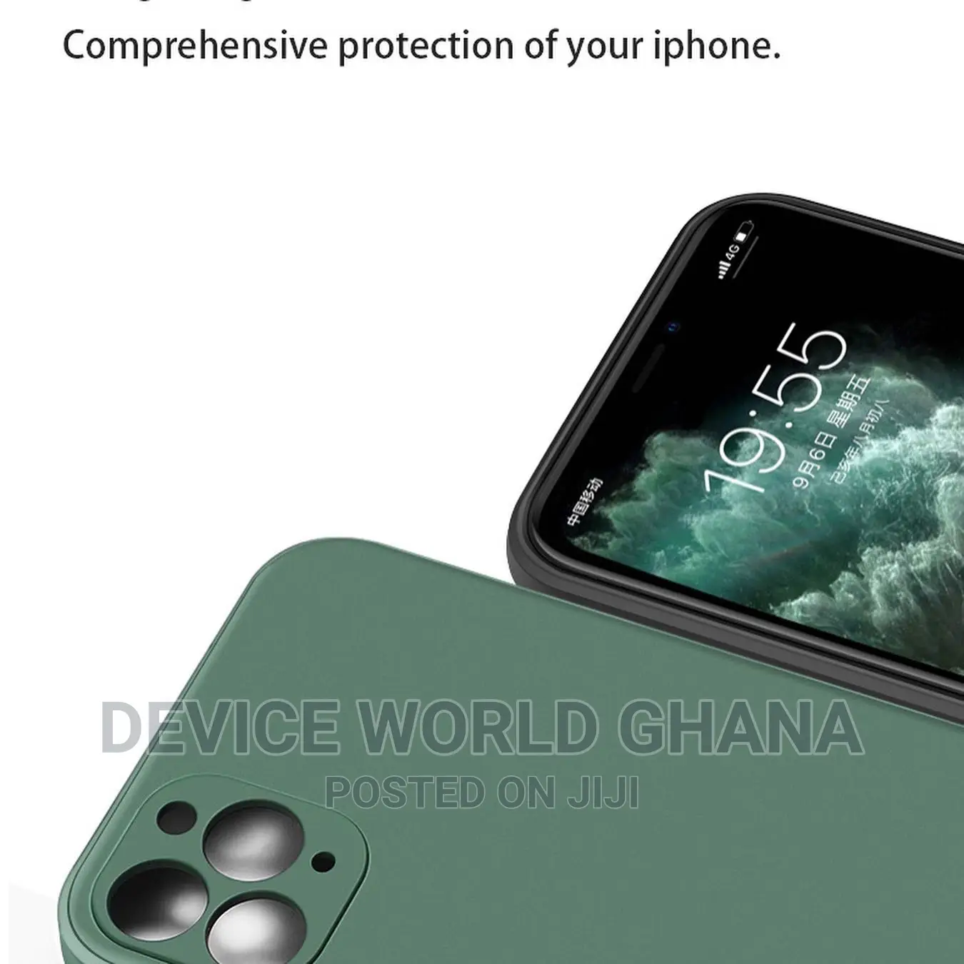 Squared Silicone Case 4 iPhone 13promax 13 12promax 12pro 12