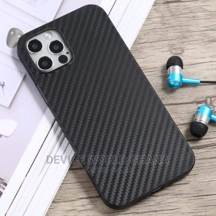 Carbon Fibre Slim Fit Case 4 iPhone13promax 13 12promax 12pr