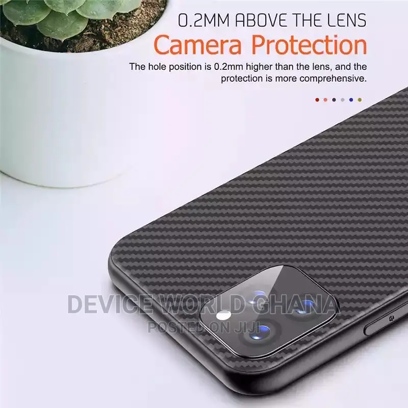 Carbon Fibre Slim Fit Case 4 iPhone13promax 13 12promax 12pr