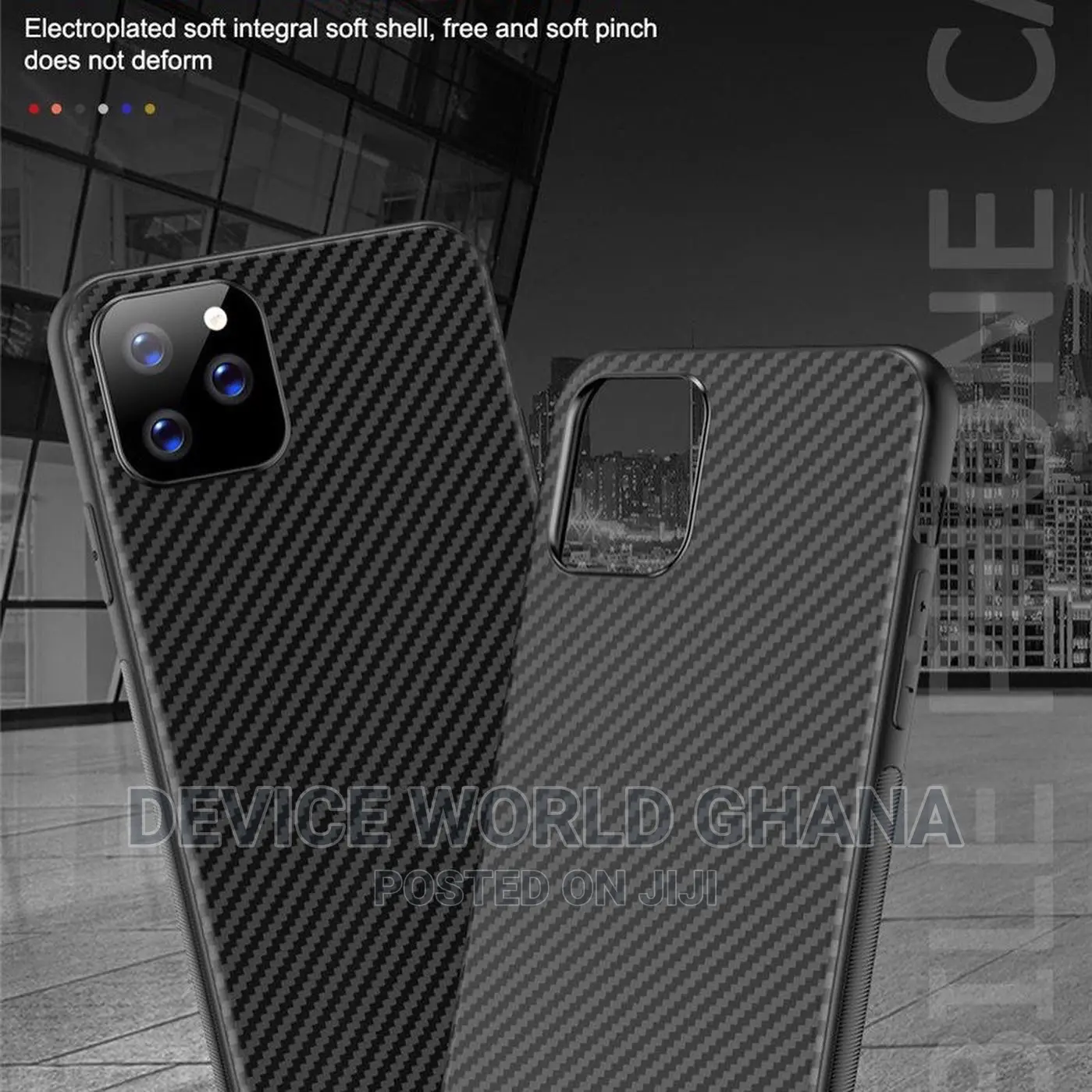 Carbon Fibre Slim Fit Case 4 iPhone13promax 13 12promax 12pr