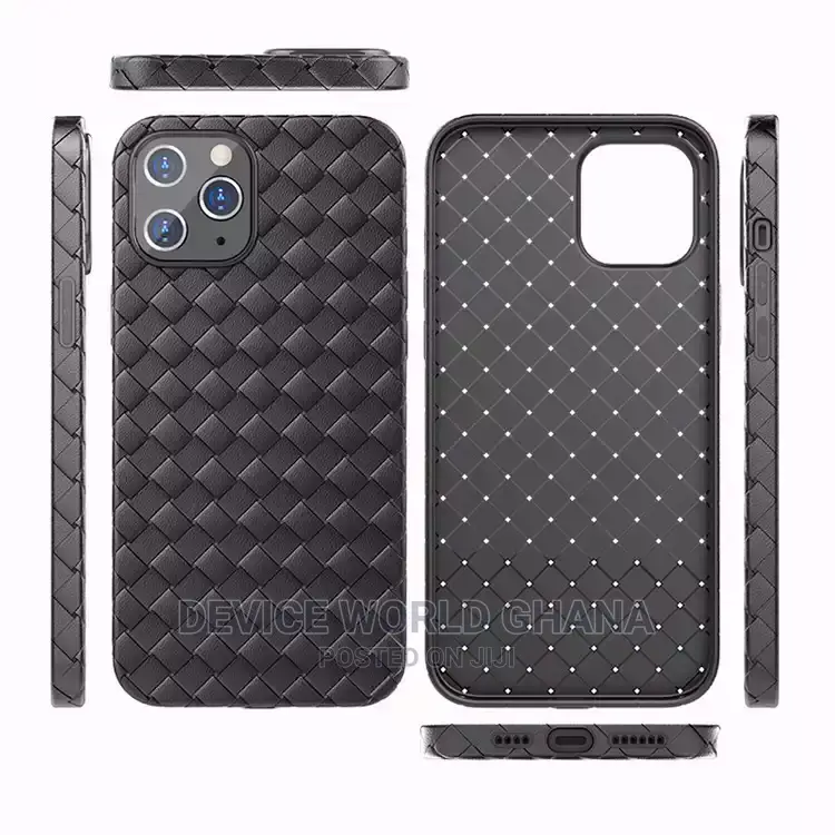 Weaved Pattern Case 4 iPhone 14promax 14p 13promax 13p 13 12