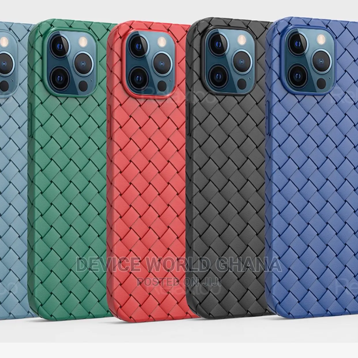 Weaved Pattern Case 4 iPhone 14promax 14p 13promax 13p 13 12