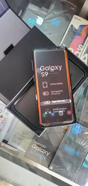New Samsung Galaxy S9 64 GB Blue