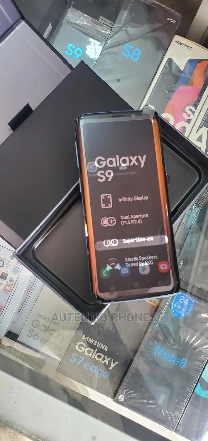New Samsung Galaxy S9 64 GB Blue