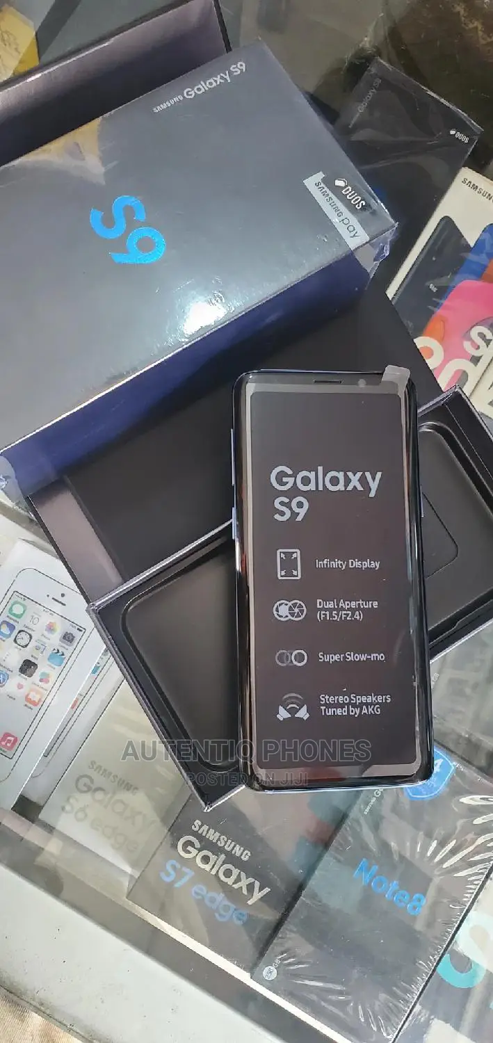 New Samsung Galaxy S9 64 GB Blue