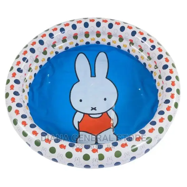 Miffy Two-Ring Pool With a Diameter of 80 Cm. With a Cheerfu