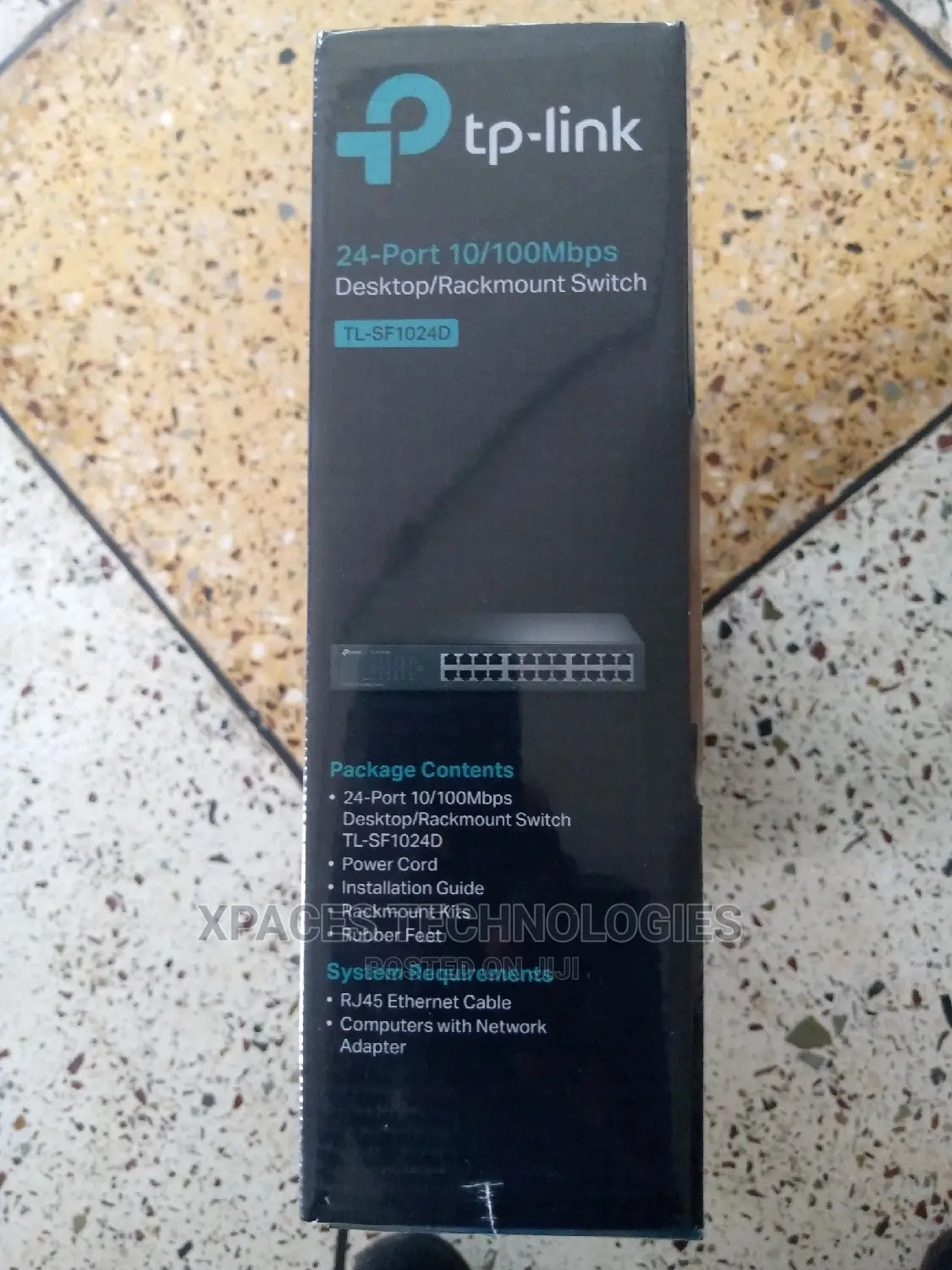 Tp-Link 24-Port Desktop/Rackmount Switch- Tl-Sf1024d