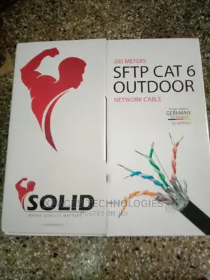 Solid SFTP CAT6 305M(1000 Ft) Outdoor Networking Cable