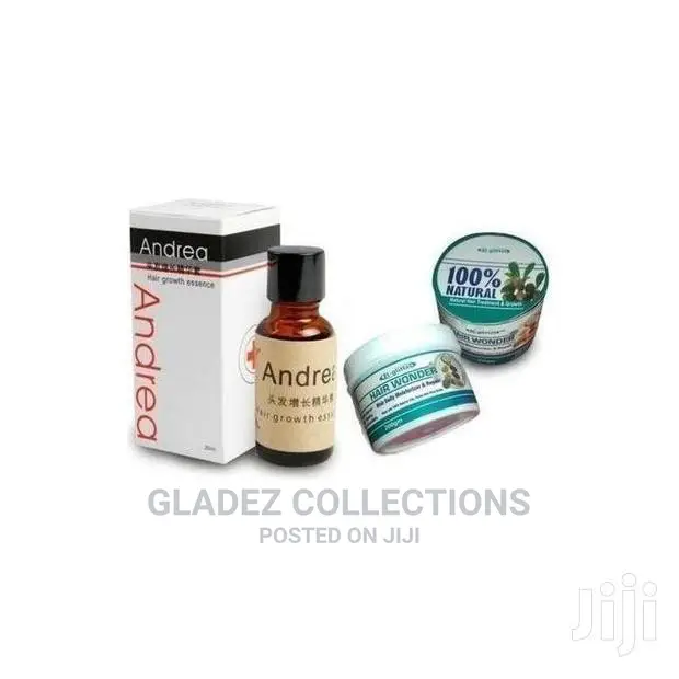 Ei Glittas Andrea Oli + Hair Wonder Growth Cream -200g